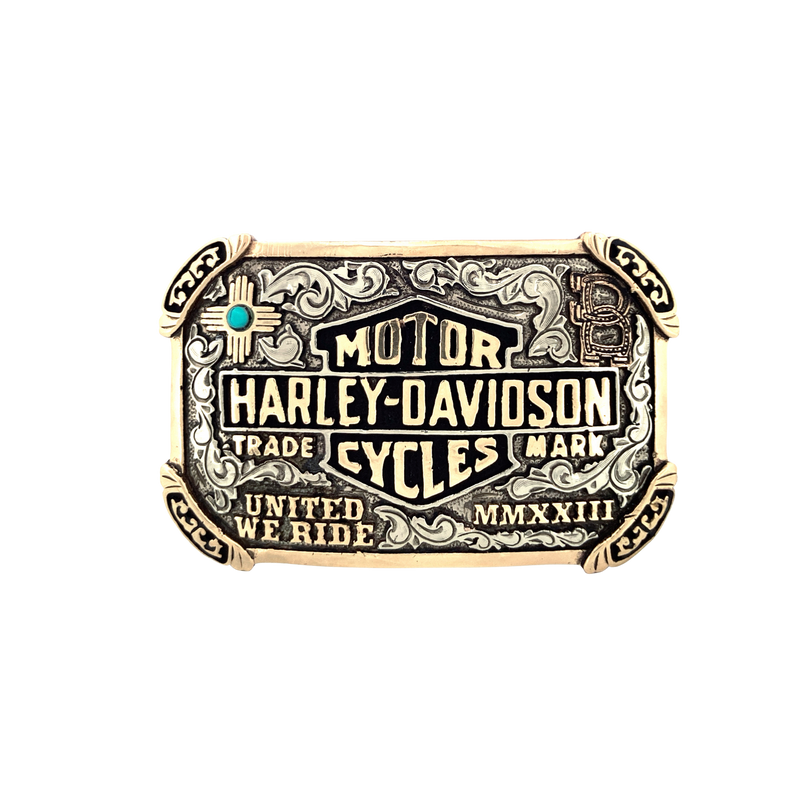 Custom trophy buckle by Mortenson Silver & Saddles